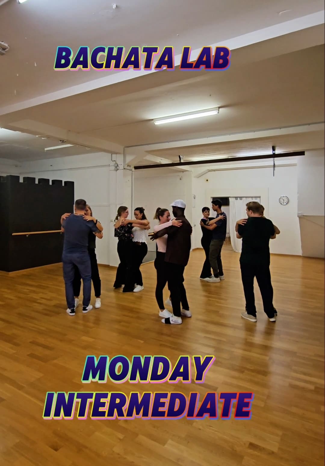 Wilfried teaching Bachata class